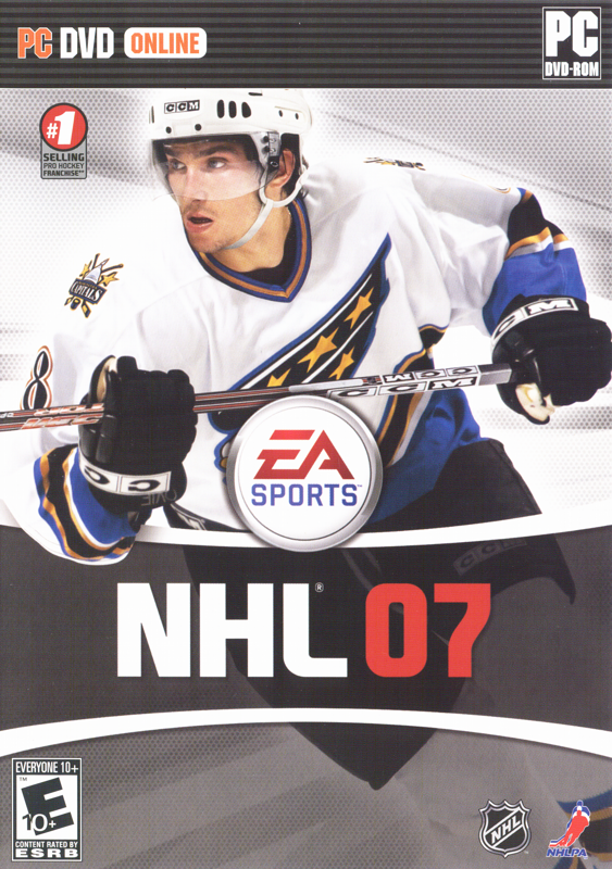 NHL 07 box art for Playstation 2